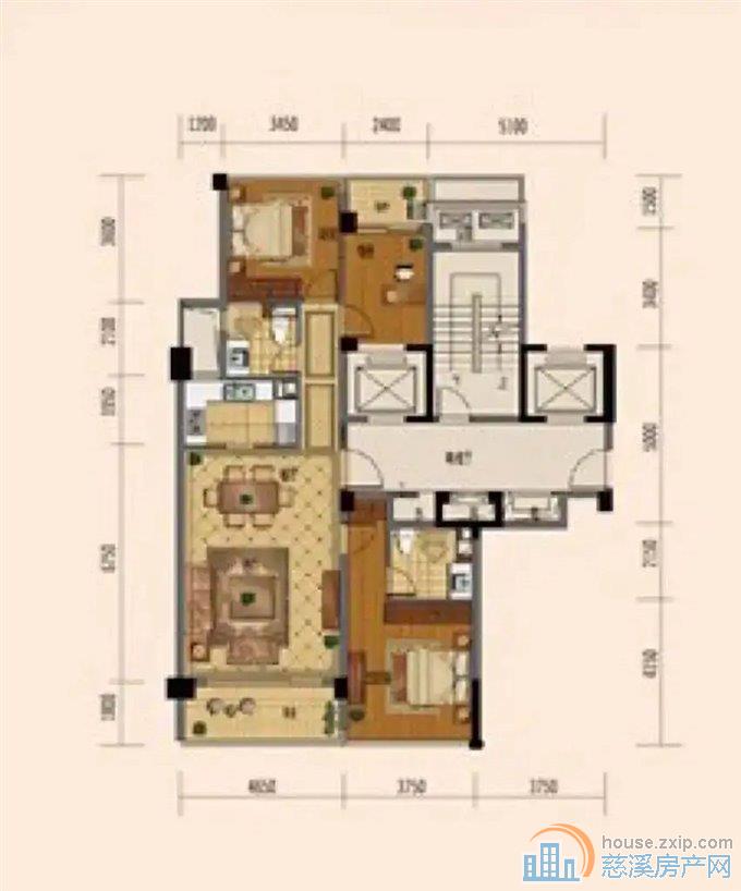 绿城诚园123平172万精装修送车位