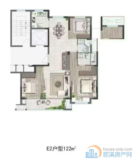逸湾小筑123平方