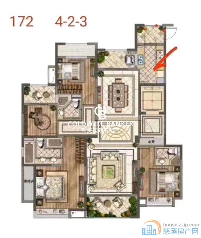 复地御溪雅苑二期豪装 带车位