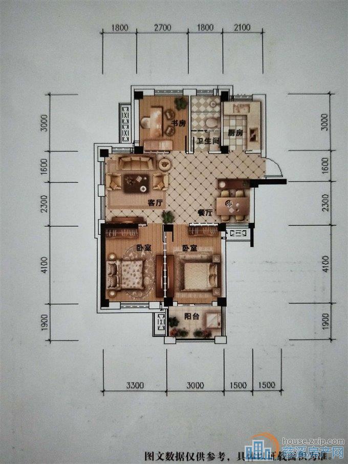 急卖鸣北小区103平3房南北通透