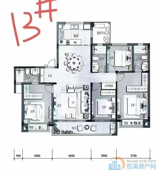 卓越湖樾云著172平低楼层268万