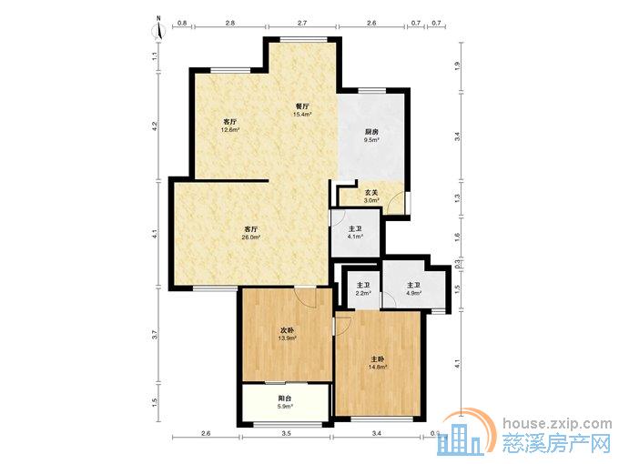 白金湾144平138万自住精装修