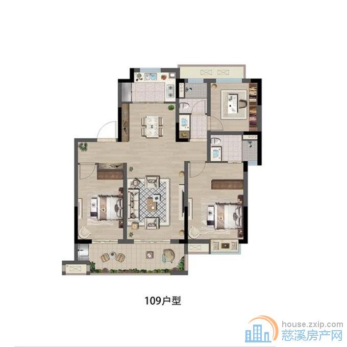 北三环电梯洋房，中上楼层109万
