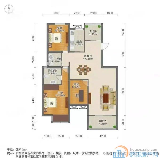 恒元新境1425平158万送车位豪装