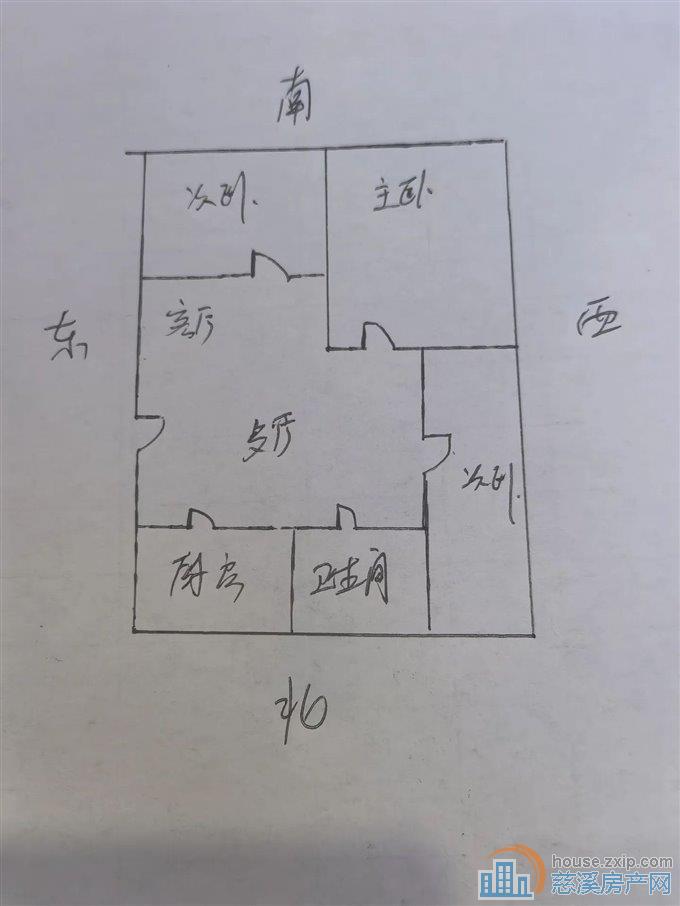 慈溪山庄84平75万