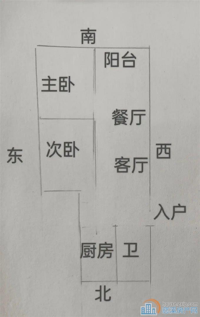三北市场小区62平105万三小上林书包
