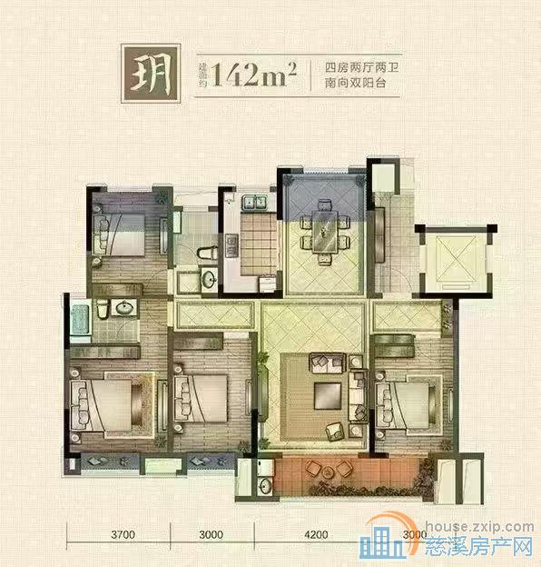 珑玥府洋房143平方1楼215万满2年